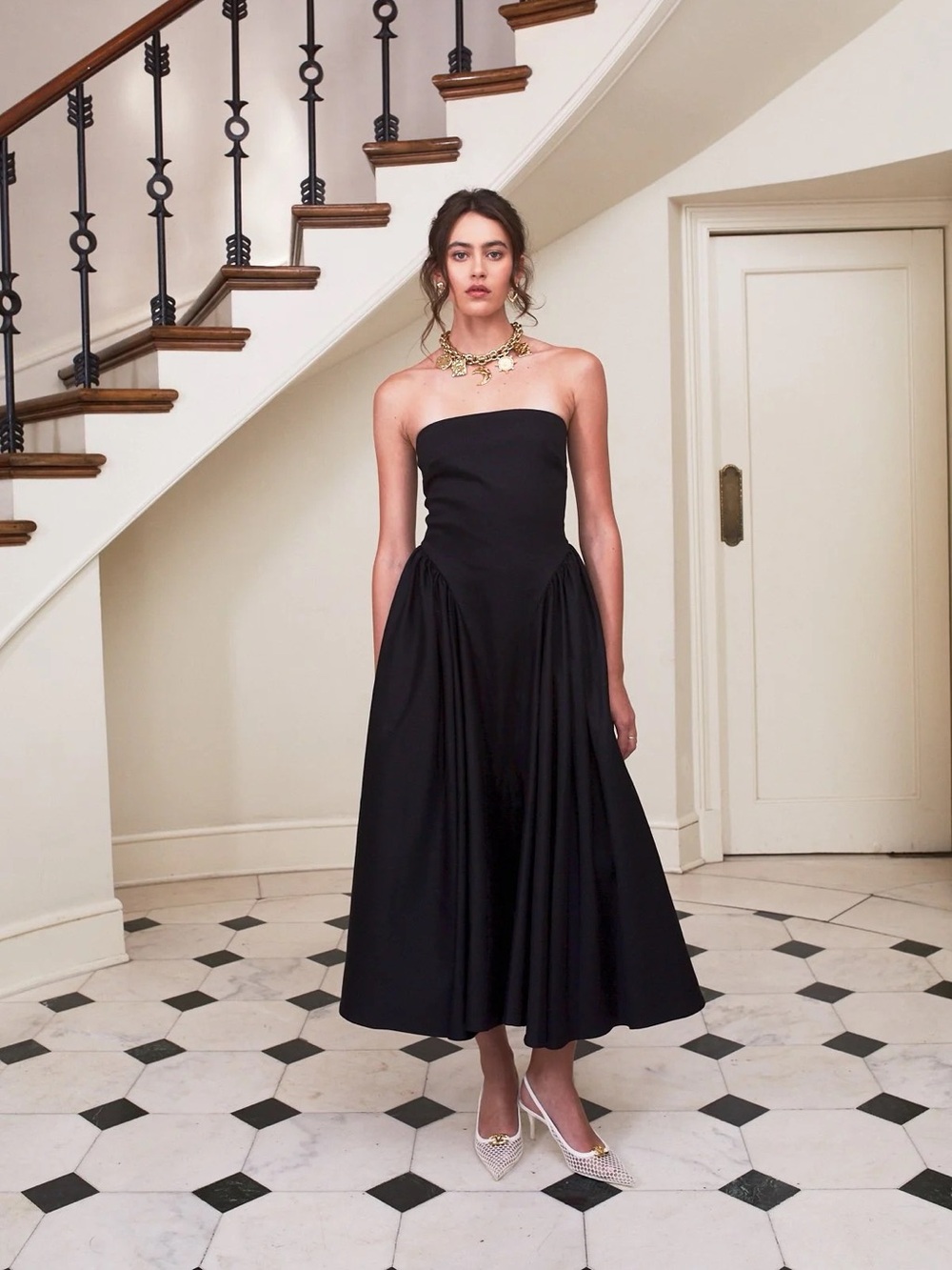 Delfi Collective Imani Dress Black